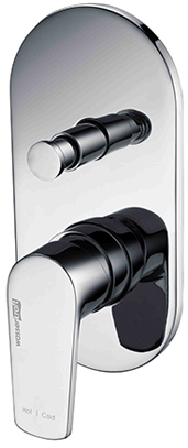 Wasserkraft Смеситель для ванны и душа, цвет: хром 6161