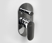 Wasserkraft Смеситель для ванны и душа, цвет: хром 5341