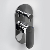 Wasserkraft Смеситель для ванны и душа, цвет: хром 5341