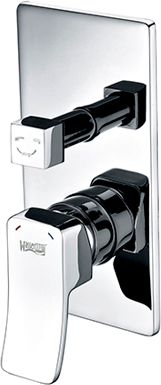 Wasserkraft Смеситель для ванны и душа, цвет: хром 10641