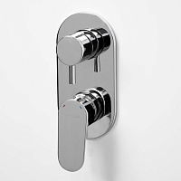 Wasserkraft Смеситель для ванны и душа, цвет: хром 5871