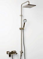 Смеситель Wasserkraft Exter  для ванны с душем, светлая бронза 1601