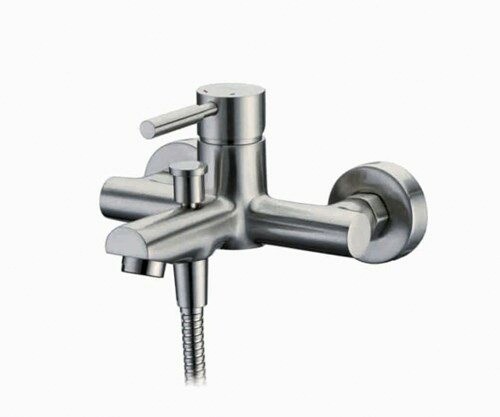 Смеситель Wasserkraft Wern  для ванны с душем, матовый хром 4201