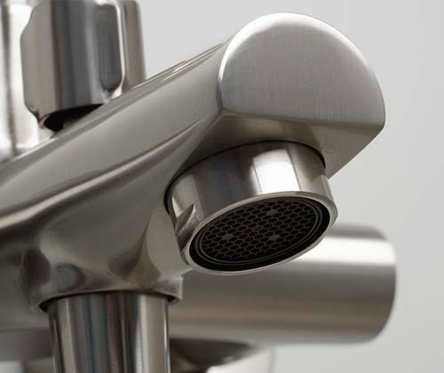 Смеситель Wasserkraft Wern  для ванны с душем, матовый хром 4201