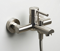 Смеситель Wasserkraft Wern  для ванны с душем, матовый хром 4201