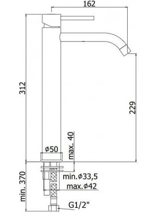 Paffoni Light Смеситель для раковины, цвет: золото медовое брашированное LIG081HGSP