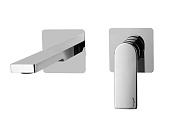 Paffoni Tango Смеситель для раковины встраиваемый с изливом 15 см, цвет: хром TA104CR70