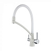 Paulmark Siеgen Смеситель для кухни с гибким изливом, цвет: белый Si213111-331