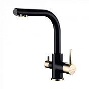 Paulmark Essen Смеситель для кухни с гибким изливом, цвет: антрацит-бронза Es213011-401BR