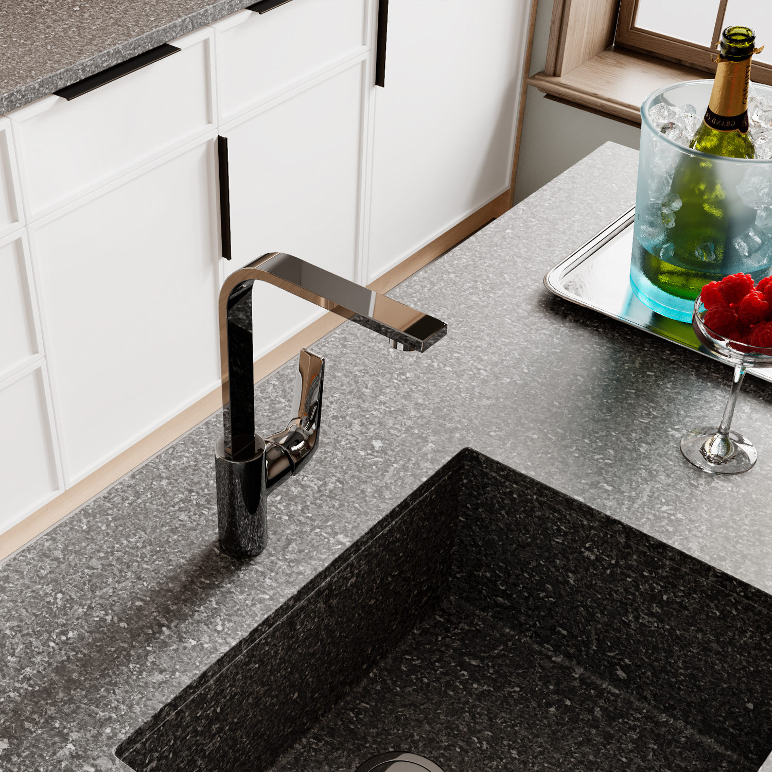 Смеситель Wasserkraft Neime  для кухонной мойки 1907