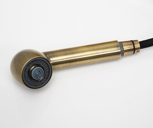 Смеситель Wasserkraft  для кухонной мойки, светлая бронза A8237