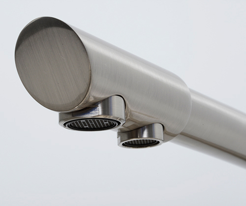 Смеситель Wasserkraft  для кухонной мойки, матовый хром A8027