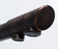 Смеситель Wasserkraft  для кухонной мойки, темная бронза A8047