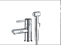 Смеситель Wasserkraft Main  для раковины с гигиеническим душем 4108