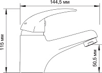 Смеситель Wasserkraft Isen  для раковины 2603