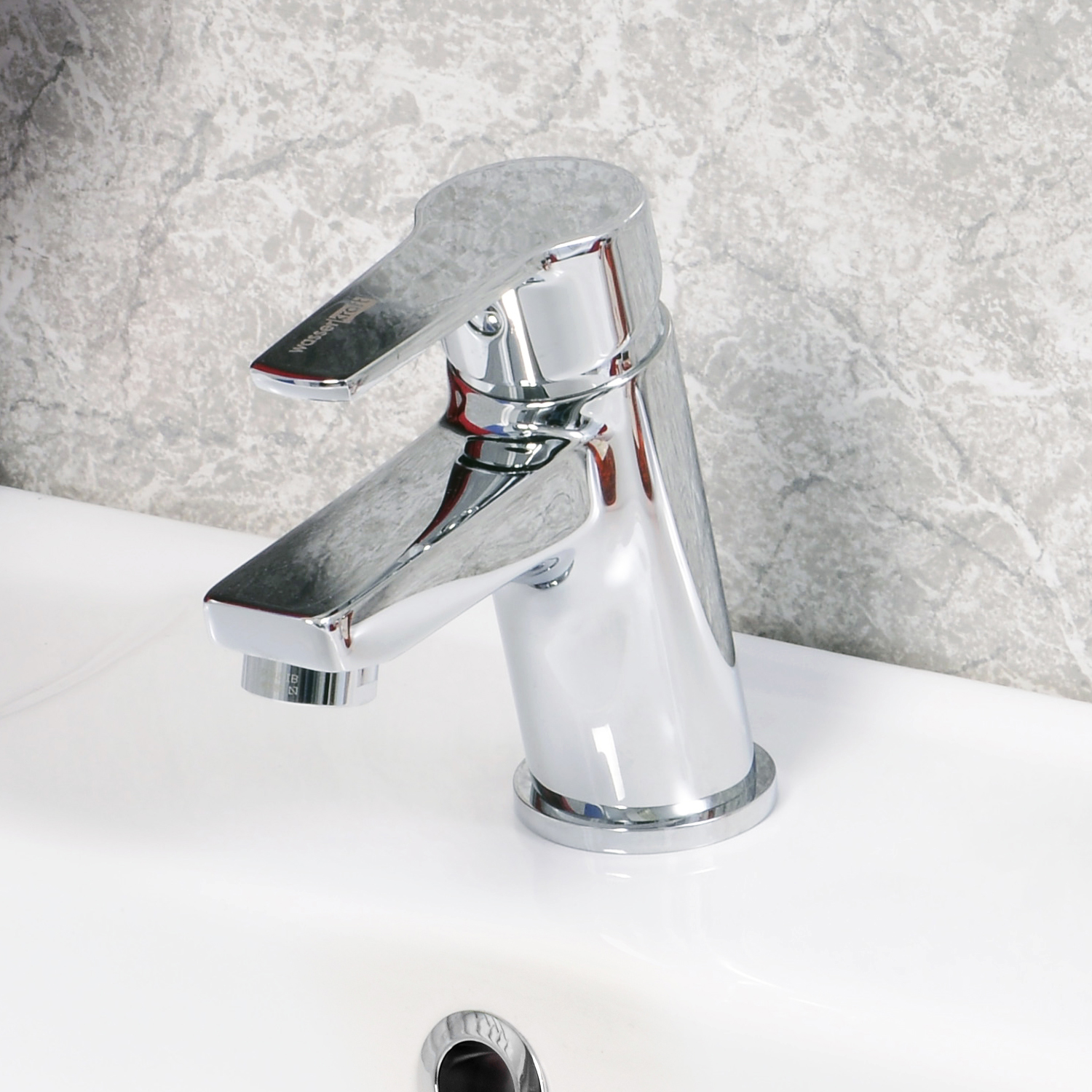 Wasserkraft Rhin Смеситель для раковины, цвет: хром 4403