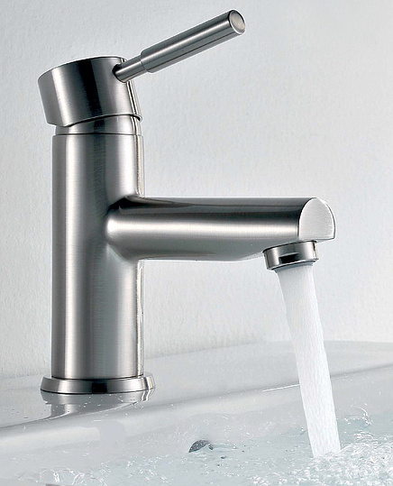 Смеситель Wasserkraft Wern  для раковины, матовый хром 4203