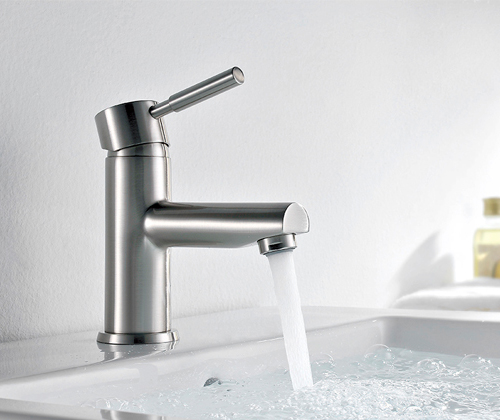 Смеситель Wasserkraft Wern  для раковины, матовый хром 4203