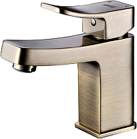 Смеситель Wasserkraft Exter  для раковины, светлая бронза 1603