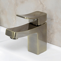 Смеситель Wasserkraft Exter  для раковины, светлая бронза 1603