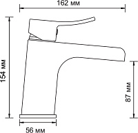 Смеситель Wasserkraft Aller  для раковины 1069
