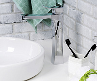Wasserkraft Aller Высокий смеситель для раковины, цвет: хром 1063H