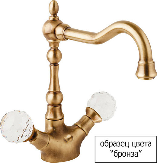 Смеситель Cezares Elite BVDM 02 Bi на борт ванны ELITE-BVDM-02-Bi