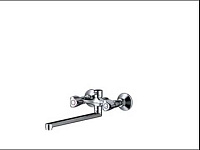 Смеситель Wasserkraft Amper  универсальный 2902L