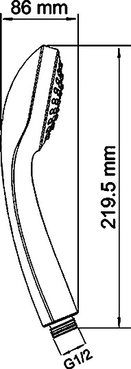 Смеситель Wasserkraft Isen  универсальный 2602L