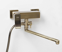 Смеситель Wasserkraft Exter  универсальный, светлая бронза 1602L