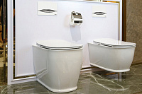 Унитаз приставной BelBagno Prado  с микролифтом BB10150CB