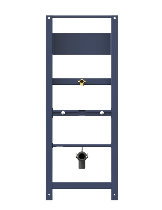 Am.Pm Монтажный стеллаж для писсуара, цвет: синий I022701