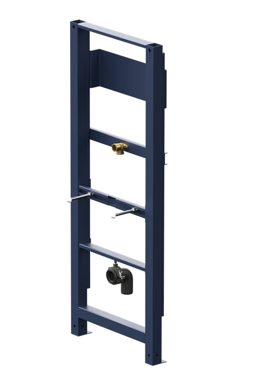 Am.Pm Монтажный стеллаж для писсуара, цвет: синий I022701