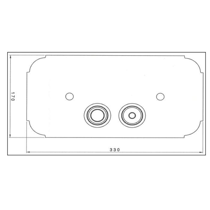Nicolazzi Complementi Клавиша смыва, цвет бронза 5542BZ