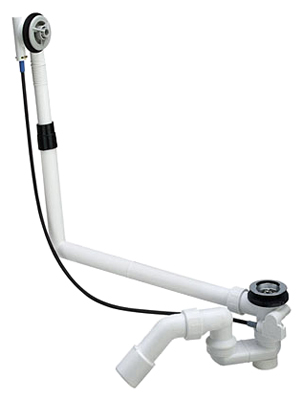 Viega Multiplex Слив-перелив без накладок 107см удлинённый 308889