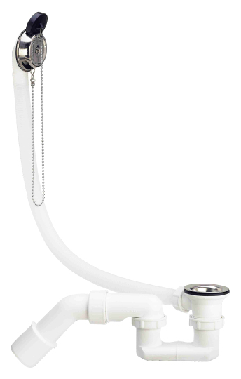 Viega Слив-перелив для ванны, цвет: хром 311537