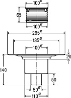 Душевой трап Viega Advantix 556914