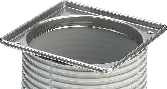 Viega Trap Сифон для душа , трап с сухим затвором, с сифоном и решеткой, цвет: хром 583248