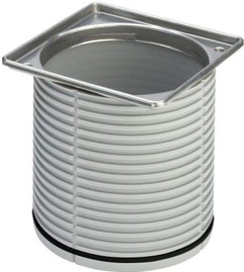 Viega Trap Сифон для душа , трап с сухим затвором, с сифоном и решеткой, цвет: хром 583248