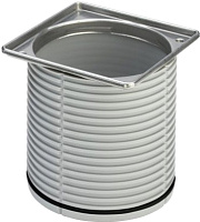 Viega Trap Сифон для душа , трап с сухим затвором, с сифоном и решеткой, цвет: хром 583248