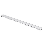 Tece Drainline Стеклянная панель для душевого канала прямая 150 см, цвет: белый глянцевый 601591