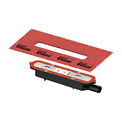 Tece Drainprofile Сифон для линейного трапа из пластика, низкий, боковой слив 673001