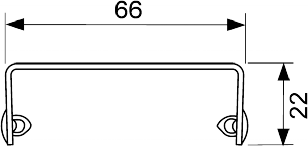 Tece Drainline Декоративная решетка drops для линейного трапа 90 см, цвет: нерж. сталь глянц. 600930