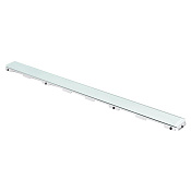 Tece Drainline Стеклянная панель для душевого канала прямая 120 см, цвет: зеленый глянцевый 601290