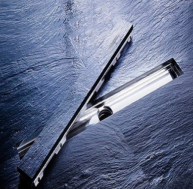 Tece Drainline Дренажный канал для укладки натурального камня 150 см, цвет: нерж. сталь глянцевая 651500