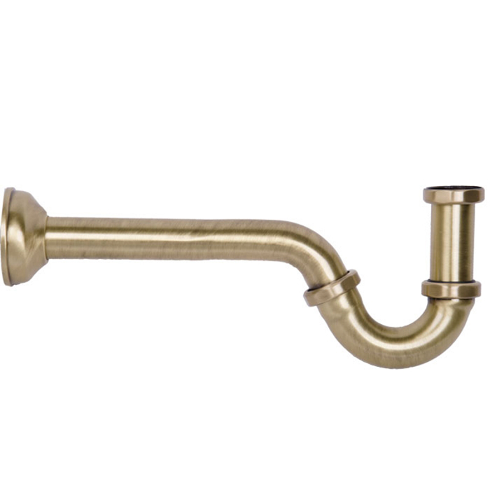 Kerasan Retro Сифон для биде "S" формы, цвет: Bronzo 913393