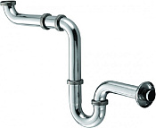 Kludi Компактный сифон G 11/4 для раковин и биде, цвет: хром 1025505-00