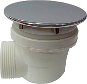 RGW Velplex Сифон для поддона QYD-06 с сухим затвором  60 мм, цвет: хром 18241106-01