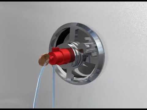 Hansgrohe Exafill S Слив-перелив с изливом на ванну, для стандартных ванн, тросик 52 см цвет: хром 58113000