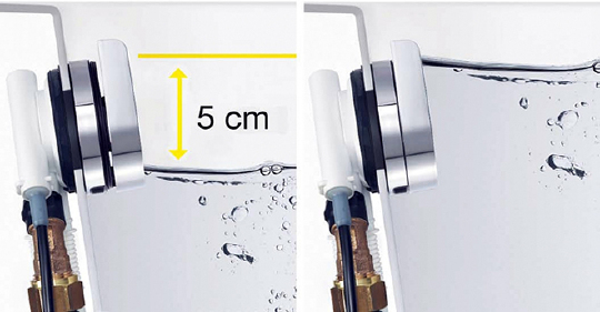 Viega Multiplex M9 Слив-перелив для ванны, видимые части в цвете хром 724566